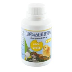 COMPLEX MULTIVITAMINE, MINERALE, AMINOACIZI PENTRU PUI, PASARI 100ML