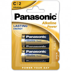 Baterii Panasonic Alkaline Power Bronze LR14/C 2 bucati foto