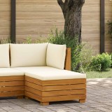 vidaXL Taburet pentru grădină Lemn Solid de Acacia Maro 42022431