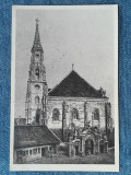 198 - Cluj-Napoca -Biserica Sf. Mihail cu poarta veche /Kolozsvar/carte postala, Necirculata, Fotografie