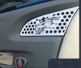 Ornamente cromate grile SCANIA R (2004-2009) otel inoxidabil, decorativ, instalare usoara