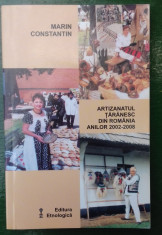 Artizanatul taranesc din Romania anilor 2002-2008, ed. Etnologica foto
