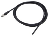 Conector M8 mufă tată drept 3 pini IP67 -20&divide;80&deg;C 3A