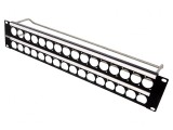 Adaptor de montare patch panel RACK 19x24mm, CLIFF