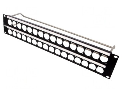 Adaptor de montare patch panel RACK 19x24mm foto