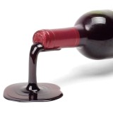 Suport sticla vin Splash, design iluzie optica, suport elegant pentru sticle vin