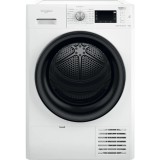 Uscator rufe Whirlpool FreshCare+ FFTM229X3BEE, Pompa de caldura, 9kg, Clasa A+++, Motor Inverter, Tehnologia al 6-lea Simt, Alb