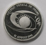 500 LEI 1999 ECLIPSA PROOF . TIRAJ MIC: 3000 BUC., Aluminiu