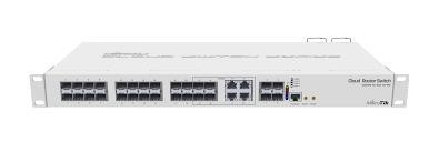 SWITCH Mikrotik NET SWITCH 20PORT SFP 4SFP+/CRS328-4C-20S-4S+RM, &amp;amp;quot;CRS328-4C-20S-4S+RM&amp;amp;quot; (timbru verde 2 lei) foto