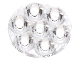 Lentilă LED Rotundă Transparentă PMMA 11-19&deg;