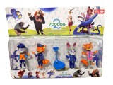 Set 5 figurine animale Zootopia 2 personaje aventuri in oras