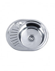 Chiuveta de bucatarie din inox Mixxus, Z5745-08-180E, 57cm x 45cm foto