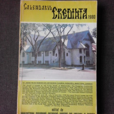 Calendarul Credinta 1980