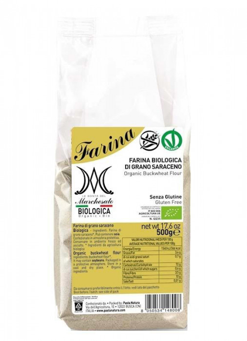 Faina de Hrisca Fara Gluten Eco 500 grame Marchesato