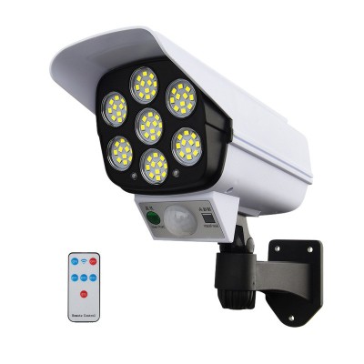 Lampa solara tip camera de supraveghere CF23, 77 LED foto