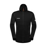 Jachetă de fleece MAMMUT Taiss Light ML Hooded black XXL