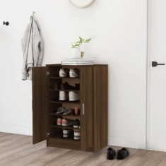 vidaXL Pantofar, stejar maro, 60x35x92 cm, lemn prelucrat