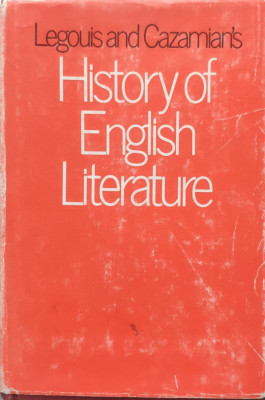 A History Of English Literature - Emile Legouis, Louis Cazamian ,556956 foto