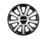 Set 4 capace roti Flash Gri-Negru R14 pentru gama auto Daewoo, Autohelix MSA