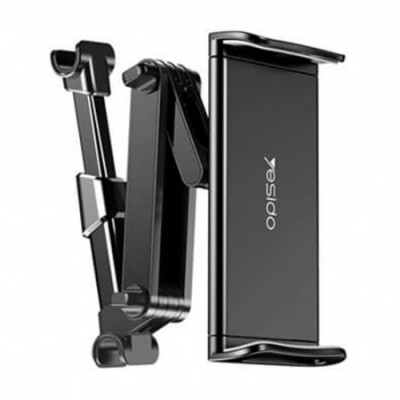 Yesido - Car Holder (C117) with Extendable Arm and 360 Rotation Angle for Headrest - Black foto