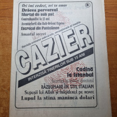 revista cazier - anii '90