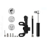 Mini pompa pentru bicicleta, contine brat, 1 ac si 2 suruburi