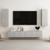 VidaXL Set dulap TV, 5 piese, gri beton, lemn prelucrat 3079063