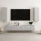 vidaXL Set dulap TV, 5 piese, gri beton, lemn prelucrat 3079063