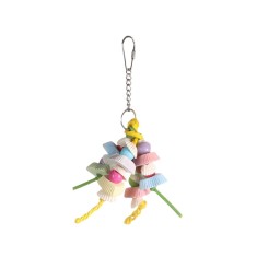 JUCARIE CALCIU PENTRU NIMFE CALY MIX FLAMINGO 9x6x22(H) CM