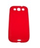 Husa silicon rosie pentru Samsung Galaxy S3 i9300 / Galaxy S3 LTE i9305