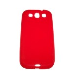 Husa silicon rosie pentru Samsung Galaxy S3 i9300 / Galaxy S3 LTE i9305