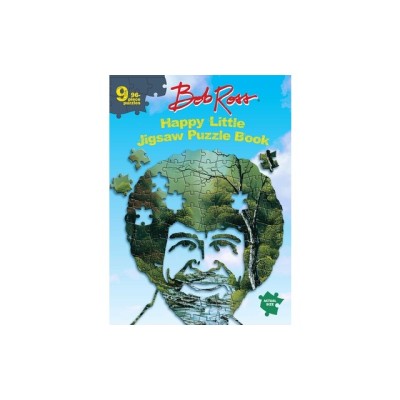 Bob Ross Happy Little Jigsaw Puzzle Book foto