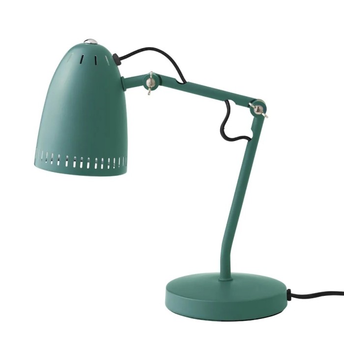Superliving Schreibtischlampe &quot;Dynamo 345&quot; matt dunkel mint