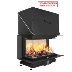 Focar semineu pe lemne CRYSTAL 90 MAX &ndash; German Edition