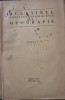 Buletinul Societatii Romane Geografie, Tomul L, 1931. SOCEC&amp;Co, 464 pagini. Carte Veche