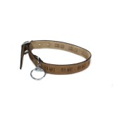 Curea Caine Piele 3x63cm cu vartej