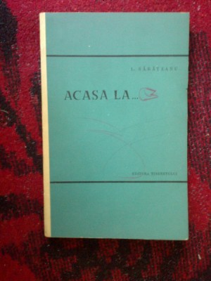 z2 Acasa la... - L. Sarateanu foto