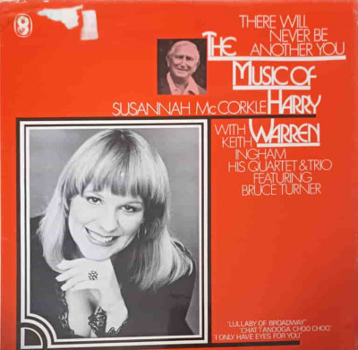 Disc vinil, LP. The Music Of Harry Warren-SUSANNAH McCORKLE foto