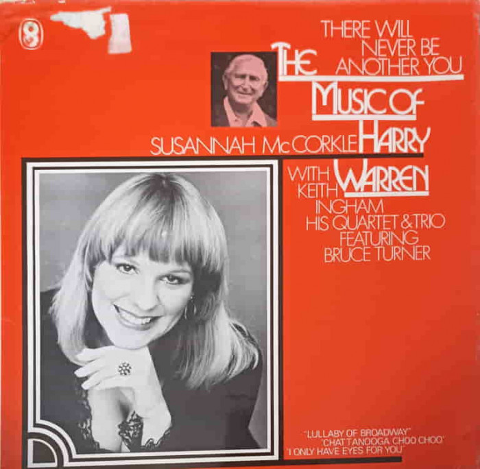 Disc vinil, LP. The Music Of Harry Warren-SUSANNAH McCORKLE