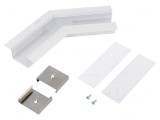 Conector 135&deg; Alb Aluminiu VARIO30-05