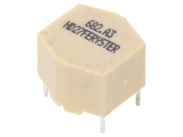 Inductor THT toroidal 6,8mH 0,3A