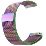 Cumpara ieftin Curea metalica compatibila Samsung Galaxy Watch3, 45mm, Milanese Loop, telescoape Quick Release, 22mm, Cameleon