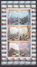 Uzbekistan 2000 SAH bloc MNH foto