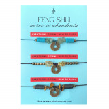 Set bratari Feng Shui 3 cristale - Abundenta