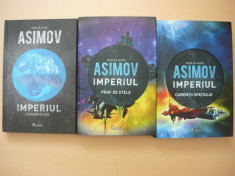 ASIMOV - IMPERIUL (PRAF DE STELE, CURENTII SPATIULUI, O PIATRA PE CER) - PALADIN foto