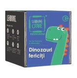 Joc de atentie Learning Cube - Dinozauri fericiti