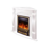 Semineu electric Clasic de colt &amp; Meridian, Efect 3D, Telecomanda, 2000 W, Art Flame