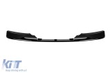 Spoiler M Performance Design Design potrivit pentru bara frontala M a BMW Seria 3 E90, E91 2008-2011, lac negru Performance AutoTuning