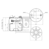 Febi Bilstein Burduf, suspensie pneumatica