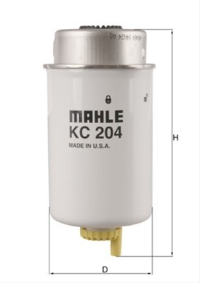 Filtru combustibil KNECHT KC204 foto
